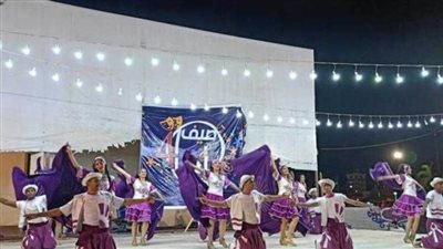 عروض متنوعة من الفلكلور الدمياطي والسكندري في أولى ليالي 