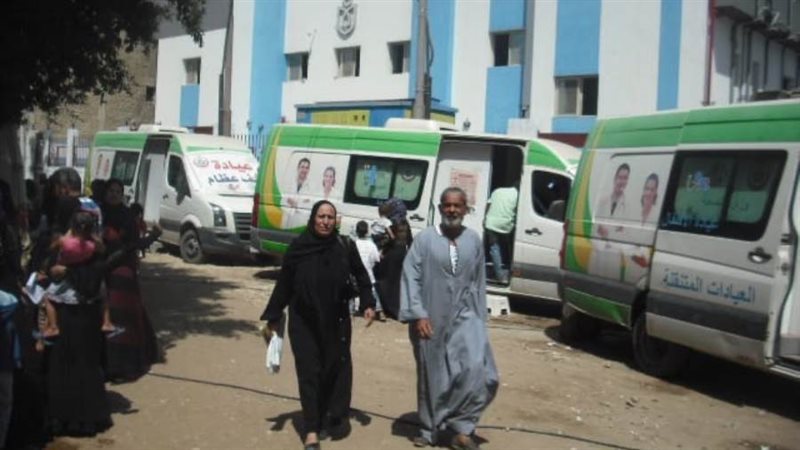 جانب من القوافل العلاجية