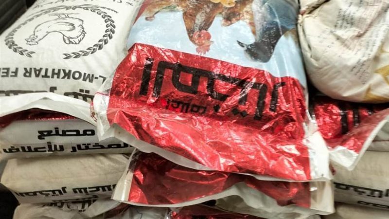 العلف المضبوط