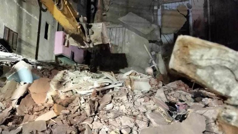 عقار المحلة المنهار