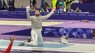 زياد السيسي يخسر برونزية سلاح السيف أمام بطل إيطاليا في أولمبياد باريس