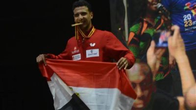عمر عصر يهزم بطل مدغشقر في دور الـ64 بالأولمبياد باريس
