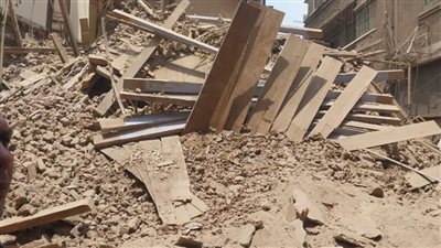 إصابة فتاة في حادث انهيار عقار بالدقهلية 