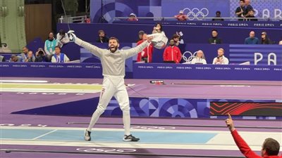 زياد السيسي يتأهل للدور ربع النهائي بأولمبياد باريس