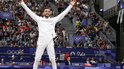 اللجنة الأولمبية تصرف مكافأة فورية لمحمد السيد بعد برونزية السلاح في أولمبياد باريس 