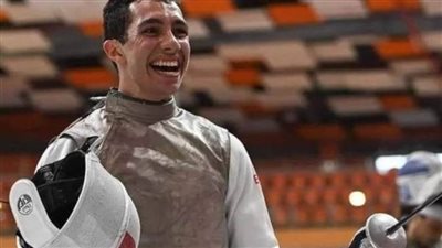 محمد حمزة يتأهل لدور الـ 16 بمنافسات سلاح الشيش في الأولمبياد
