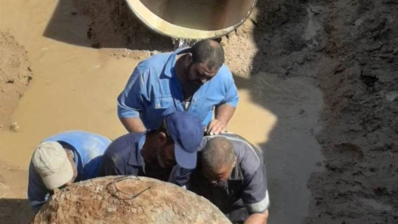 اثنا تصليح الخط