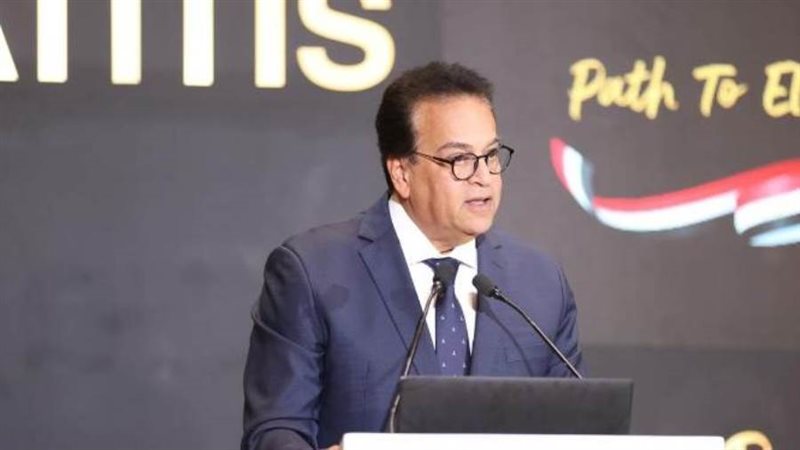 وزير الصحة خلال الاحتفالية