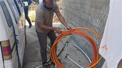 حملات إزالة التعديات على شبكة مياه الشرب بالمناطق التابعة لفرع أبوقير