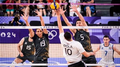 منتخب رجال الطائرة يخسر من إيطاليا 3-0 في أولمبياد باريس