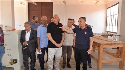 محافظ أسيوط يتفقد مركز التدريب المهني المتطور ببني غالب