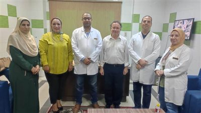 الإدارة العامة للجودة بوزارة الصحة تقوم بالتدريب على رأس العمل بمستشفى حميات دمنهور