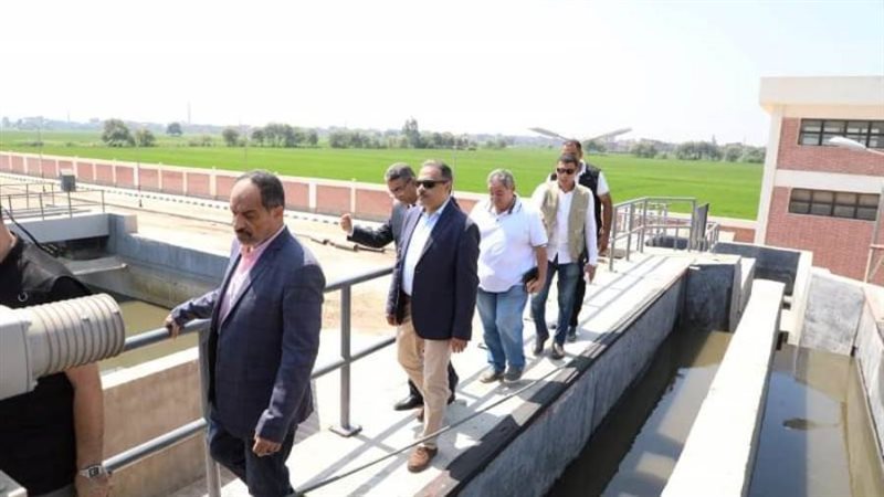 تفقد محطة معالجة