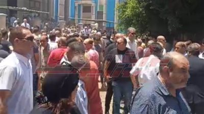 تشييع جنازة رجل الأعمال أحمد الرشيدي بالشرقية 