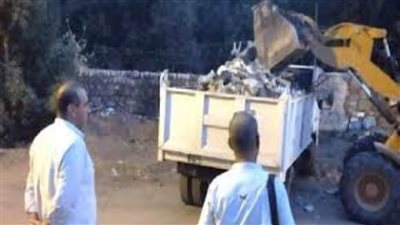  رفع 330 طن قمامة بمراكز أسوان