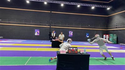 منتخب سلاح السيف رجال يستعد بقوة لمنافسات الفرق بالقرية الأولمبية