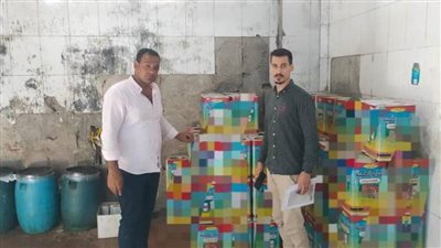 غلق مصنع طحينة يستخدم كسر الأرز بدلا من السمسم 