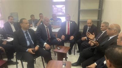 وزير العدل يتفقد أعمال ترميم مجمع محاكم دمنهور