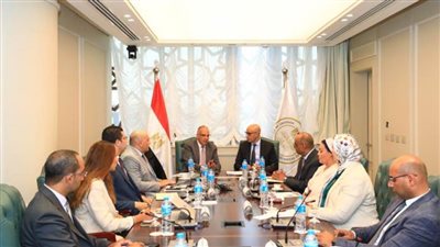 وزيرا الري والتربية والتعليم يبحثان سبل تعزيز التعاون المشترك في مجال توعية الطلاب بقضايا المياه