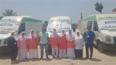 علاج 1714 حالة بقرية علي حمودة مركز الفشن ضمن المبادرة الرئاسية 