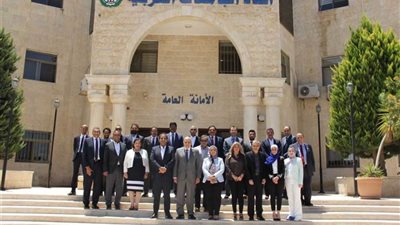 وفد من التعليم العالي وبنك المعرفة المصري يزور اتحاد الجامعات العربية بالأردن لبحث التعاون المشترك 