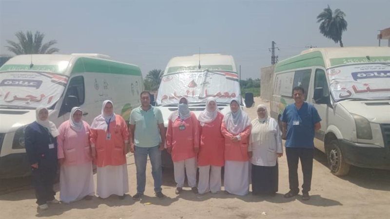 قافلة طبية ببنى سويف