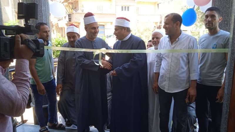 افتتاح مسجدين بالغربية