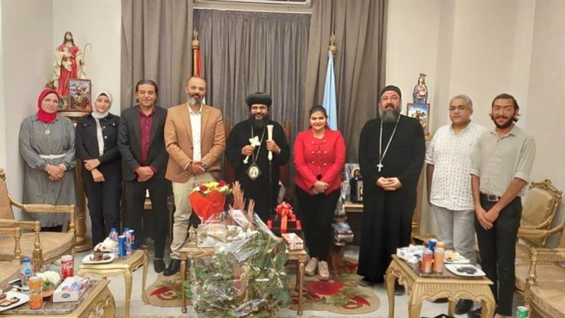 جانب من الزيارة