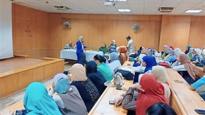 ختام الأنشطة بقطاع خدمة المجتمع وتنمية البيئة بكلية التمريض جامعة بني سويف