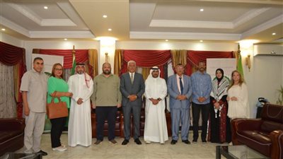 الدكتور سيد خليفة رئيسا للاتحاد العربي للشباب والبيئة خلفا للدكتور مجدي علام| صور