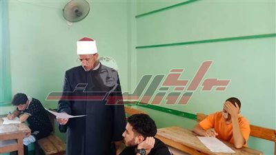 انتظام امتحانات الدور الثاني للنقل الثانوي بكفر الشيخ