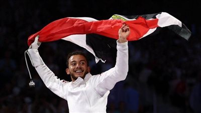 استقبال أسطوري ينتظر محمد السيد بعد تتويجه ببرونزية السلاح في أولمبياد باريس