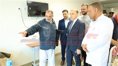 محافظ كفر الشيخ يتفقد مستشفى بيلا المركزي