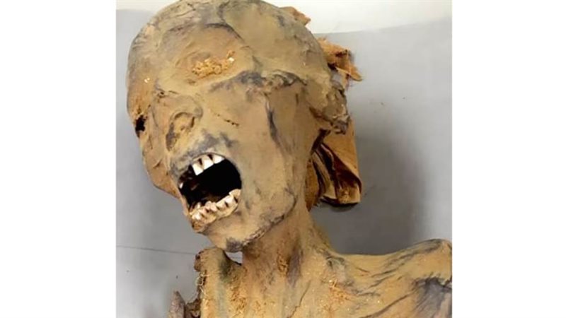 مومياء المرأة الصارخة