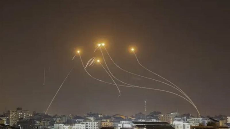 رشقات صاروخية