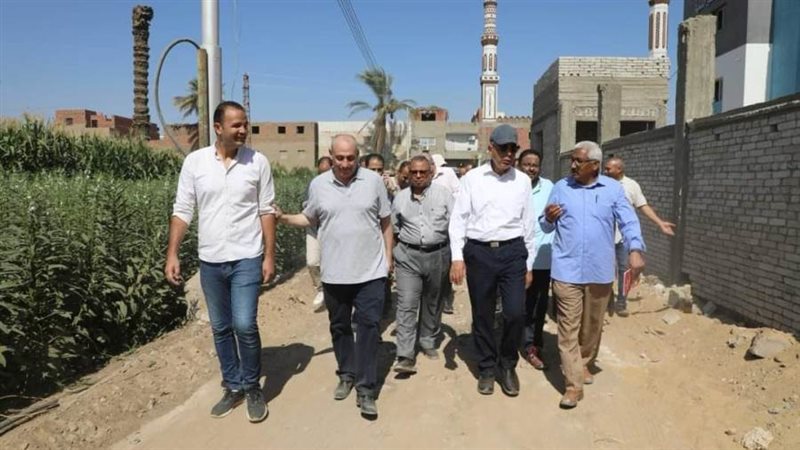 محافظ المنيا يتفقد