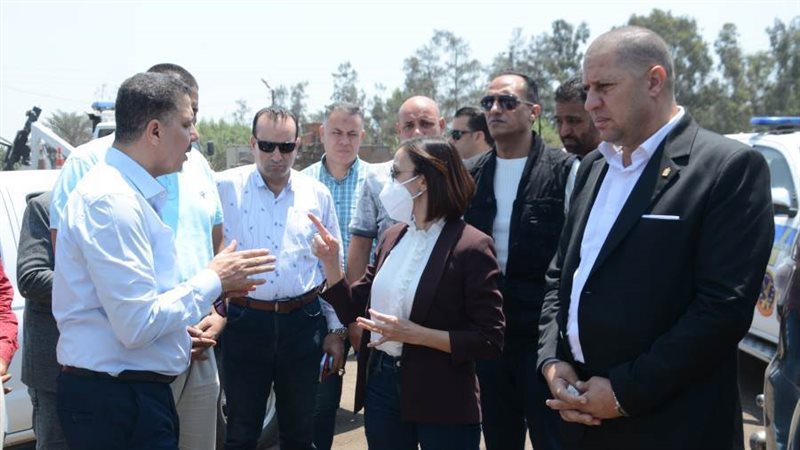 محافظ البحيرة تتفقد