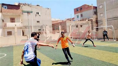 كفر الشيخ انطلاق المهرجان الرياضي في خماسي كرة القدم بمطوبس
