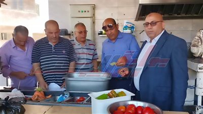 ضبط 100 كيلو أسماك مملحة غير صالحة للاستهلاك الآدمي وتحرير 20 محضرًا