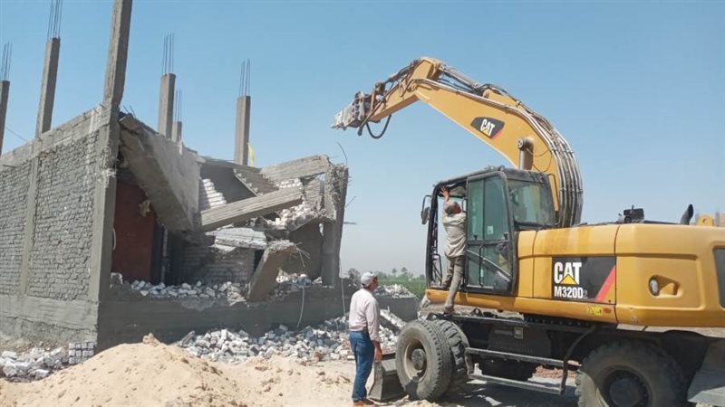 جانب من الإزالات