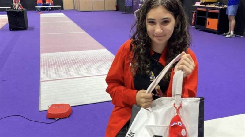 سارة عمرو لاعبة منتخب