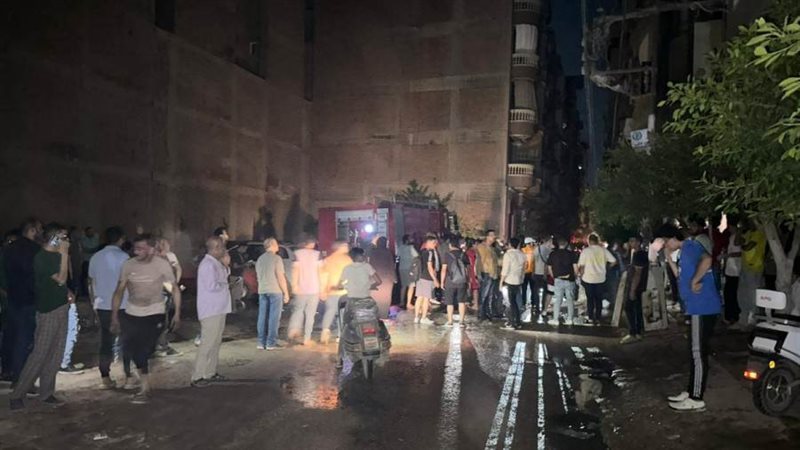 حريق مصنع بالمحلة