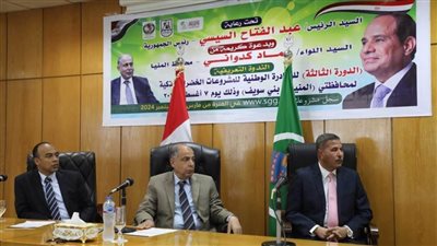 محافظ المنيا للمشاركين في ندوة المشروعات الخضراء الذكية: لن ندخر جهدًا للوصول إلى الأهداف المرجوة