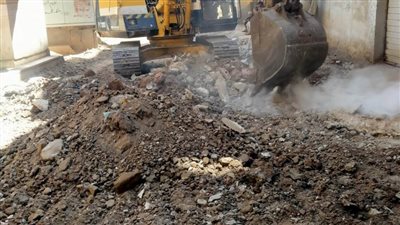  استجابة لمطالب المواطنين.. رصف شارع العلو بحي ثان المحلة الكبرى.. صور