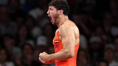 محمد جبر يخسر من بطل قيرغيزستان في مباراة الميدالية البرونزية بأولمبياد باريس