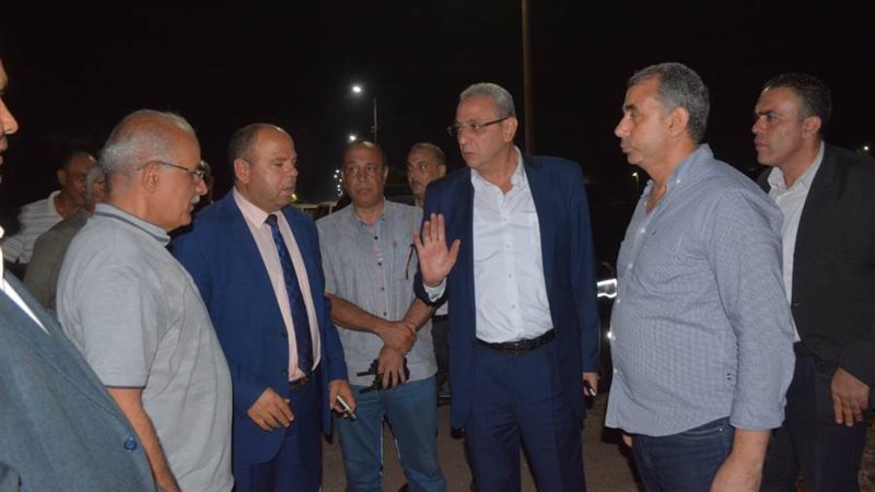 محافظ الغربية خلال