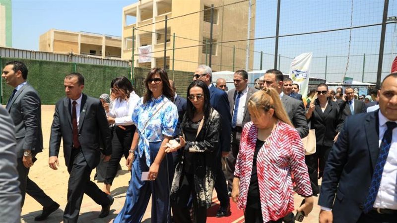 جانب من الزيارة