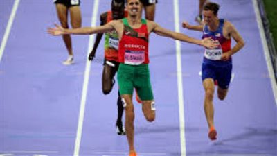 المغرب تتساوى مع مصر في قائمة الذهب الأولمبي بعد إنجاز البقالي