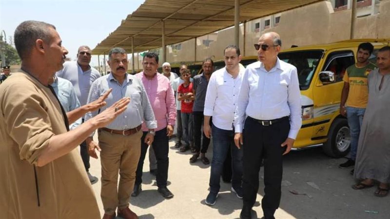 محافظ المنيا يتفقد