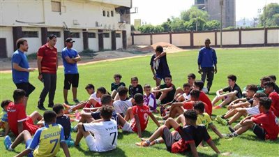 وسط إقبال كبير.. انطلاق اختبارات قطاع الناشئين بنادي المنيا.. صور